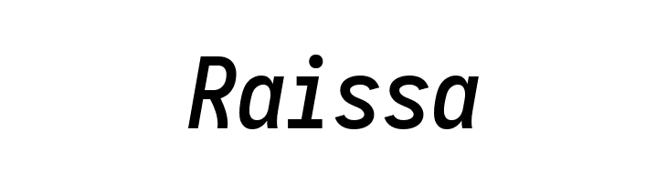 Aardvark Fixed Medium Italic  Free Fonts Download