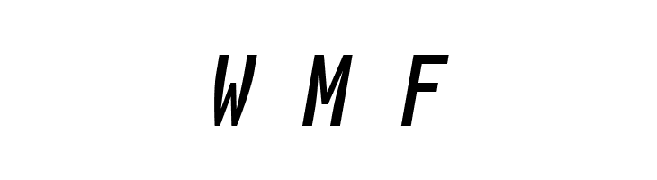 Aardvark Fixed Medium Italic  Free Fonts Download