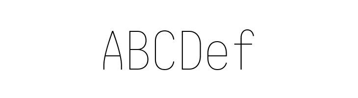 Aardvark Fixed Thin  Free Fonts Download