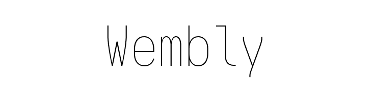 Aardvark Fixed Thin  Free Fonts Download