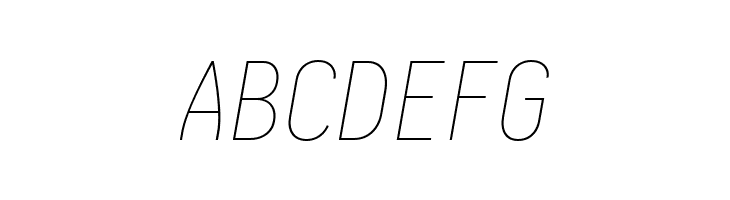 Aardvark Fixed Thin Italic  Free Fonts Download