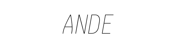 Aardvark Fixed Thin Italic  Free Fonts Download