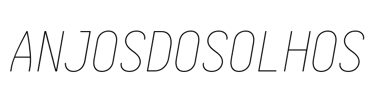 Aardvark Fixed Thin Italic  Free Fonts Download