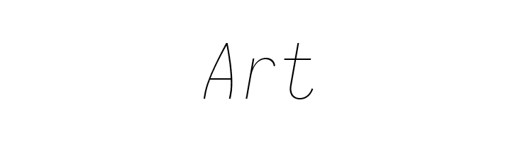 Aardvark Fixed Thin Italic  Free Fonts Download