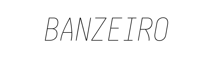 Aardvark Fixed Thin Italic  Free Fonts Download