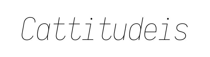 Aardvark Fixed Thin Italic  Free Fonts Download