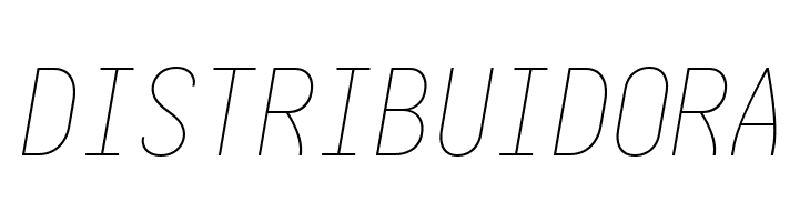 Aardvark Fixed Thin Italic  Free Fonts Download