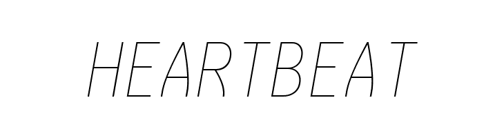 Aardvark Fixed Thin Italic  Free Fonts Download