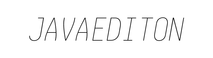 Aardvark Fixed Thin Italic  Free Fonts Download