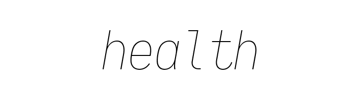 Aardvark Fixed Thin Italic  Free Fonts Download