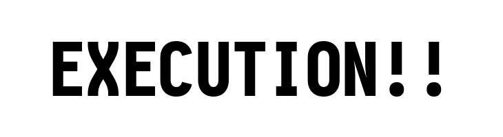 Aardvark Fixed Black  Free Fonts Download