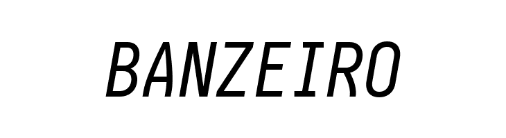 Aardvark Fixed Italic  Free Fonts Download