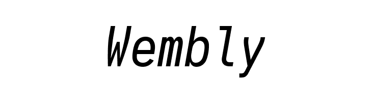 Aardvark Fixed Italic  Free Fonts Download