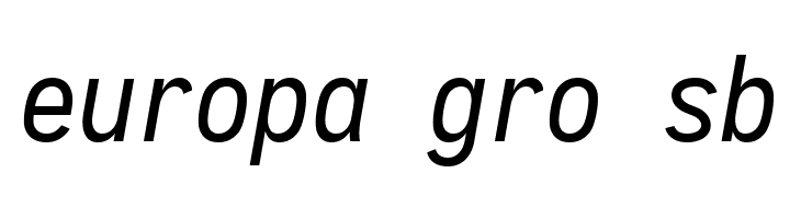 Aardvark Fixed Italic  Free Fonts Download
