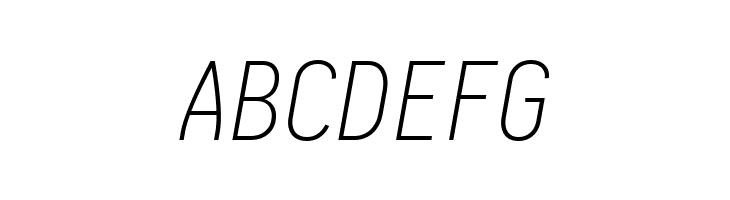 Aardvark Fixed Extralight Italic  Free Fonts Download