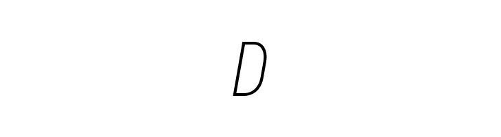 Aardvark Fixed Extralight Italic  Free Fonts Download