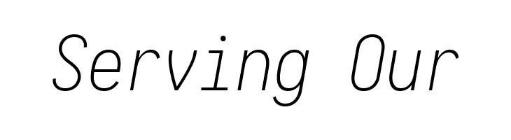 Aardvark Fixed Extralight Italic  Free Fonts Download