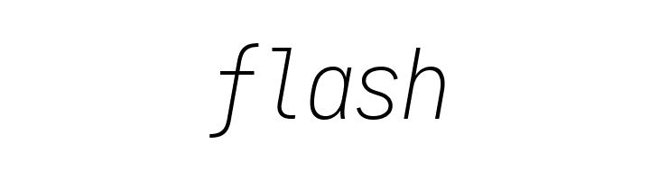 Aardvark Fixed Extralight Italic  Free Fonts Download