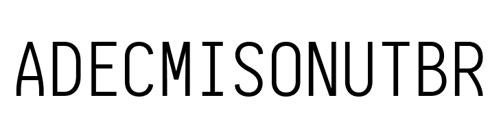 Aardvark Fixed Light  Free Fonts Download