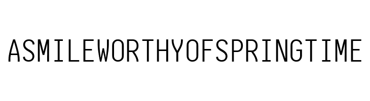 Aardvark Fixed Light  Free Fonts Download