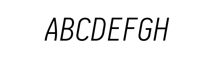 Aardvark Fixed Light Italic  Free Fonts Download