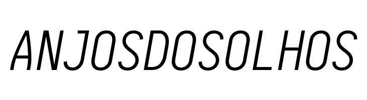 Aardvark Fixed Light Italic  Free Fonts Download