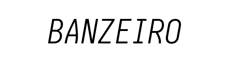 Aardvark Fixed Light Italic  Free Fonts Download