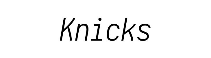 Aardvark Fixed Light Italic  Free Fonts Download