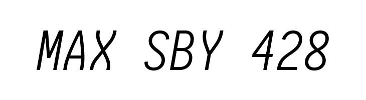 Aardvark Fixed Light Italic  Free Fonts Download