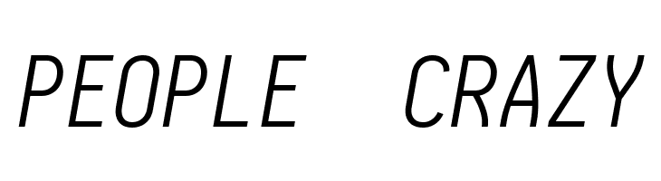 Aardvark Fixed Light Italic  Free Fonts Download