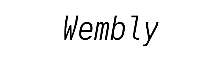 Aardvark Fixed Light Italic  Free Fonts Download