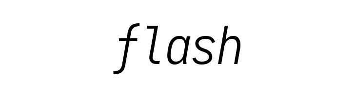 Aardvark Fixed Light Italic  Free Fonts Download