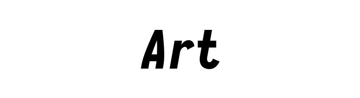 Aardvark Fixed Black Italic  Free Fonts Download