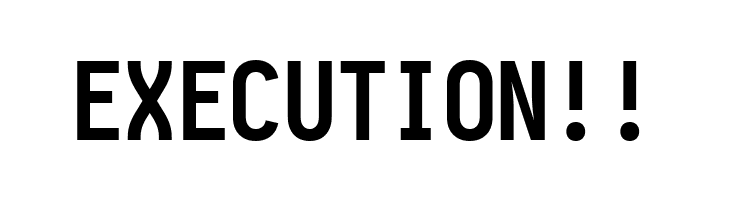 Aardvark Fixed Bold  Free Fonts Download