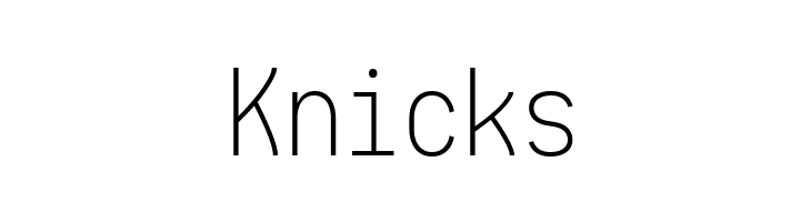 Aardvark Fixed ExtraLight  Free Fonts Download
