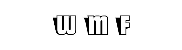 Sho-Card Caps NF  Free Fonts Download