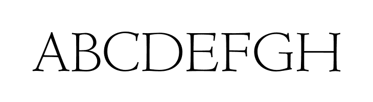 Coelacanth Subheading ExtraLight  Free Fonts Download