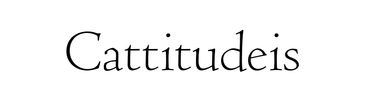 Coelacanth Subheading ExtraLight  Free Fonts Download