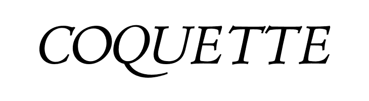 Coelacanth Italic  Free Fonts Download