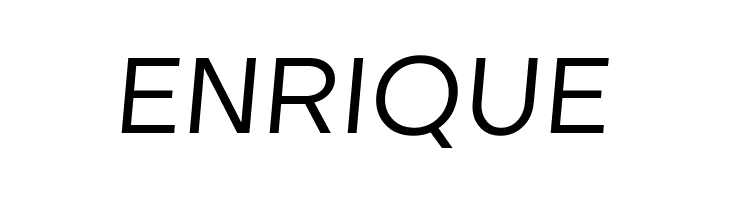 Metropolitano Italic  Free Fonts Download