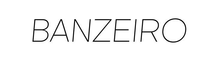 Metropolitano Thin Italic  Free Fonts Download