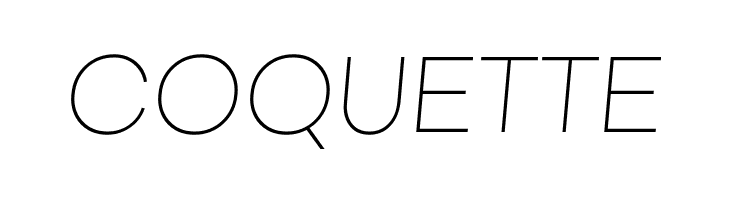 Metropolitano Thin Italic  Free Fonts Download