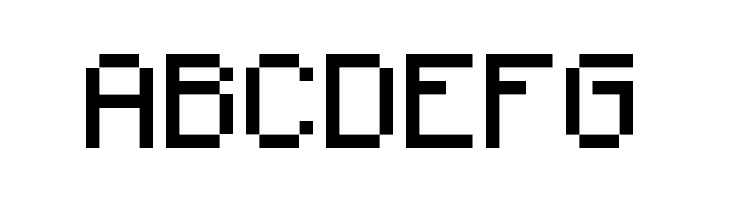 Minecraftia Regular  Free Fonts Download