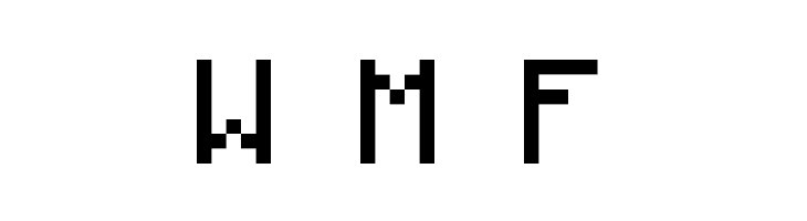 Minecraftia Regular  Free Fonts Download