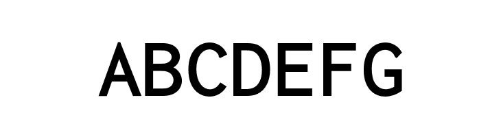 Inconsolata LGC Markup Bold  Free Fonts Download