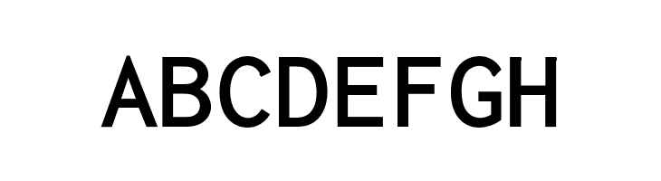 Inconsolata LGC Markup Bold  Free Fonts Download