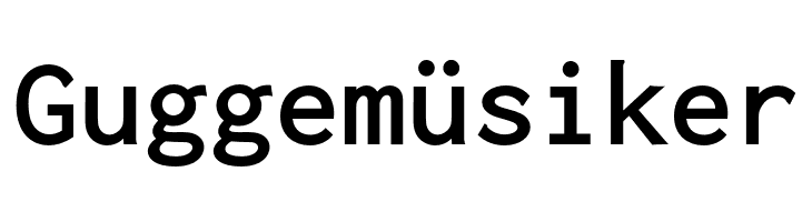 Inconsolata LGC Markup Bold  Free Fonts Download