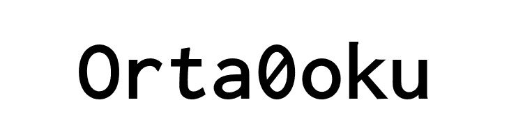Inconsolata LGC Markup Bold  Free Fonts Download