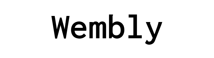 Inconsolata LGC Markup Bold  Free Fonts Download