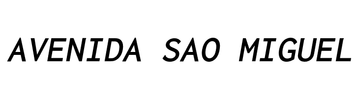 Inconsolata LGC Markup Bold Italic  Free Fonts Download